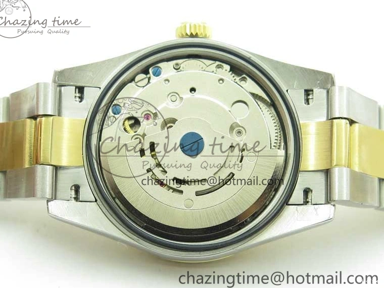 MiroTime 0203 WaterResistant Datejust 31mm 278273 SS YG BP Maker Best Edition Black Sticks Markers Dial on SS YG Oyster Bracelet 2718